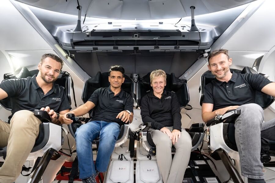 Axiom 4 On Spacex