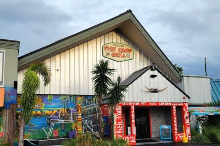 Cocoa Beach Fish Camp Grill Back