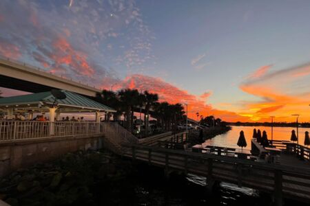 Pier 220 Seafood And Grill Sunset